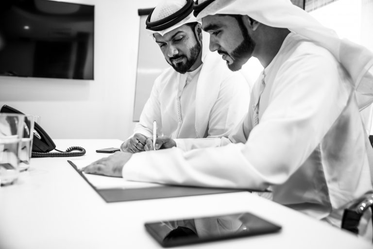 Arabic business team in the office Arabic,Business,Team,In,The,Office