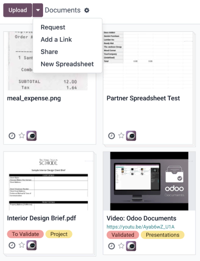 Odoo Documents