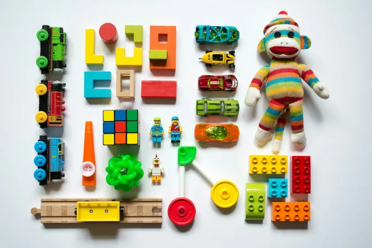 Colorful wooden learning toys